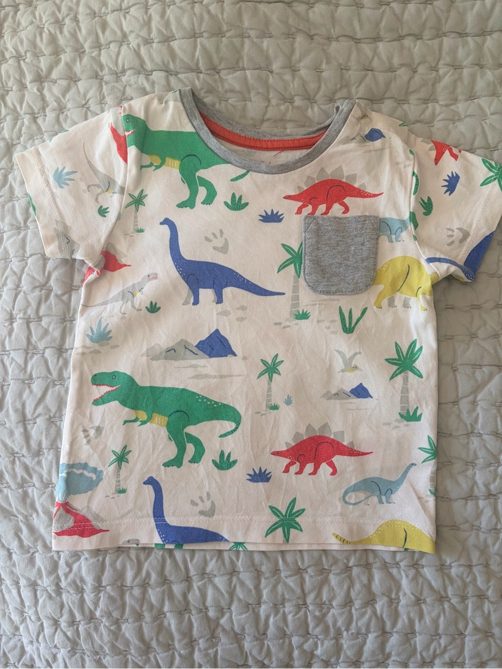Mini Boden Dinosaur T-Shirt - Size 18-24m